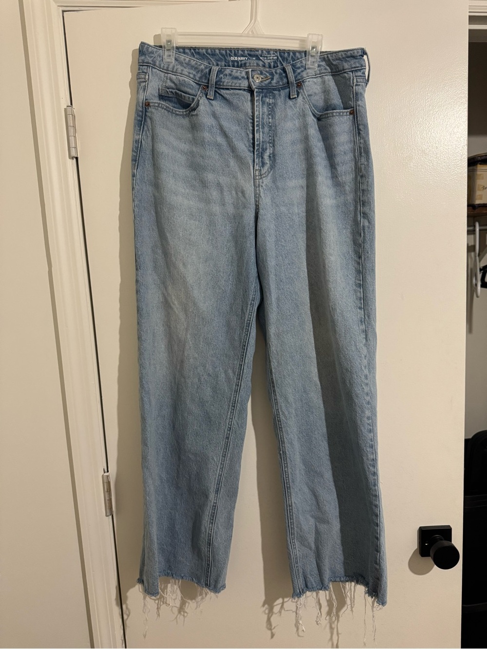 Old Navy Extra High-Rise SKY-HI WIDE LEG jeans